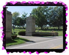 Entrance to Mt. Vernon Cemetery.