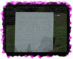 The Marker at the Old Elizabeth Cemetery